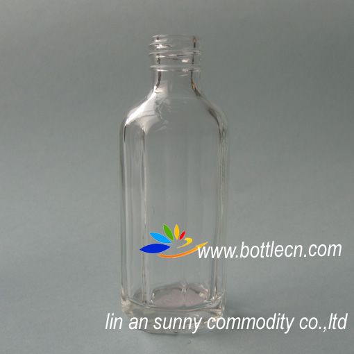 45ml glass screw bottle with spray